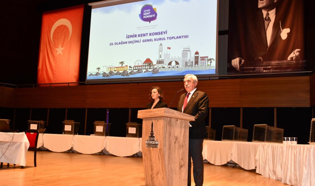 İzmir Kent Konseyi’nin 23. Seçimli Genel Kurulu Ahmed Adnan Saygun