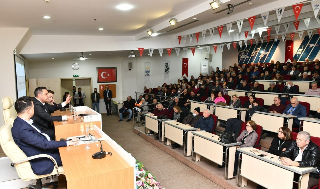 Çiğli Belediyesi tarafından, Köyiçi Mahallesi’nde başlatılacak kentsel dönüşüm çalışması öncesinde