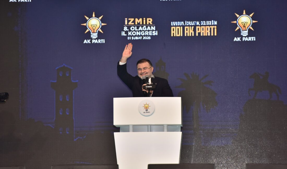 Ak parti İzmir il Başkanı ve kongre de tek aday