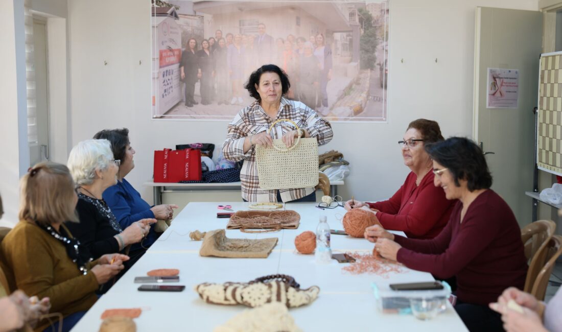 Güçlü kadın, güçlü aile anlayışıyla hizmet veren Balçova Belediyesi’nin semt