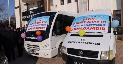 Muğla Büyükşehir Belediyesi ve Başkan Aras deprem bölgesine ulaşım hizmetlerinde
kullanılmak