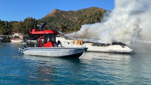 Muğla’nın Marmaris ilçesinde Yalancı Boğaz mevkiinde Nefes isimli motor
yatta bilinmeyen