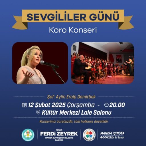 Manisa Büyükşehir Belediyesi, 14 Şubat Sevgililer Günü’nde şehrin kültürel ve