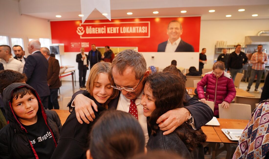 Başkan Mesut Ergin; Çocuklarımız eğitimlerinden geri kalmasın, okula aç gitmesin,