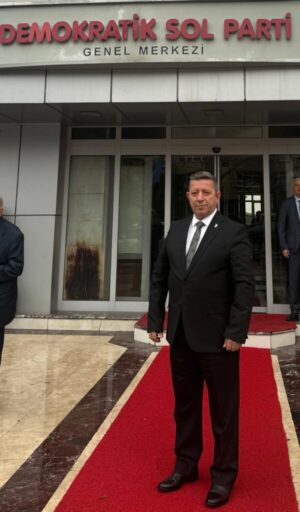 2024 yılında DSP İzmir İl Başkanlığı görevine getirilen ve parti