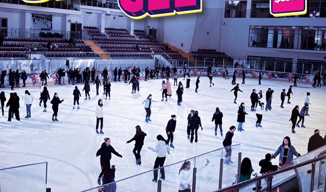 Haydi Buza Sevdiğinle Gel 14 Şubat kutlamaları kapsamında Bornova’da Aşık Veysel Rekreasyon Alanı Buz