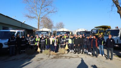 Efes Selçuk Belediyesi, İzmir Büyükşehir Belediyesi desteğiyle kentte detaylı temizlik