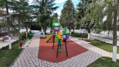 İzmir Büyükşehir Belediyesi’nin Beydağ’da yenileyerek hizmete açtığı 2 Eylül Kurtuluş