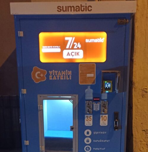 İzmir'de Sumatik cihazları ile vatandaş'a para ile çeşme suyu mu