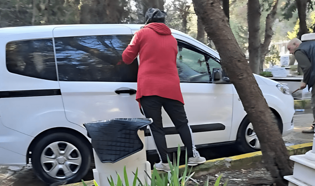 Kaynaklar Mezarlığı'nda yaşanan saygısız bir davranış, çevredeki vatandaşlar ve mezarlık