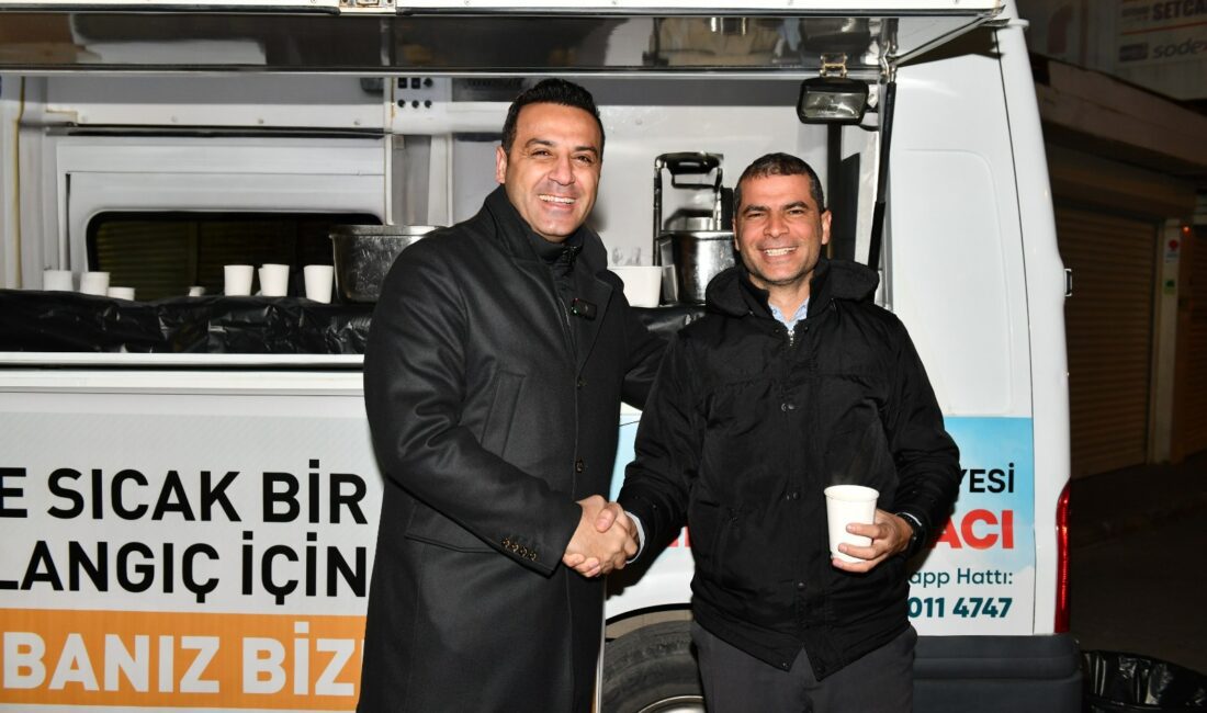 Soğuk kış günlerinde vatandaşların içini ısıtan bir uygulamaya imza atan