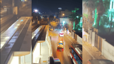 İzmir’in Bayraklı ilçesinde, iZBAN İstasyonu yakınlarında sabahın erken saatlerinde bir