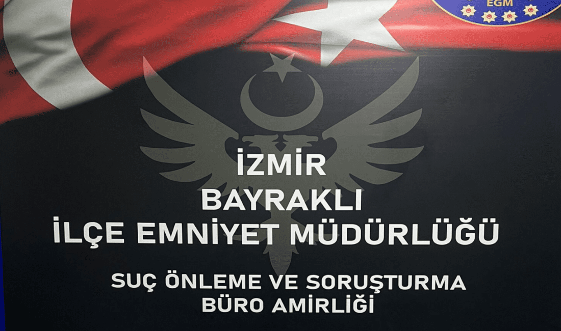 İzmir Bayraklı’da yasaklı madde satışı yaptığı bilgisi üzerine G.K(55) ve Y.K(17,