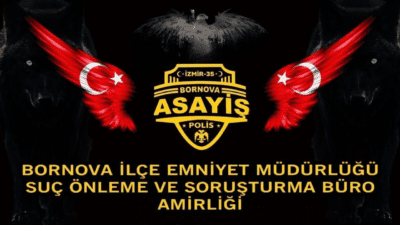 İzmir’in Bornova ilçesinde, Bornova İlçe Emniyet Müdürlüğü Suç Araştırma ve