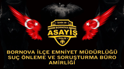 İzmir’in Bornova ilçesinde, Bornova İlçe Emniyet Müdürlüğü Suç Araştırma ve