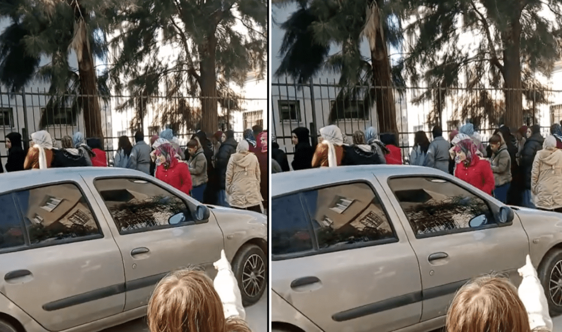 İzmir’in Bornova ilçesi Doğanlar Mahallesi’nde bulunan Batıçim İlköğretim Okulu’nun çıkış