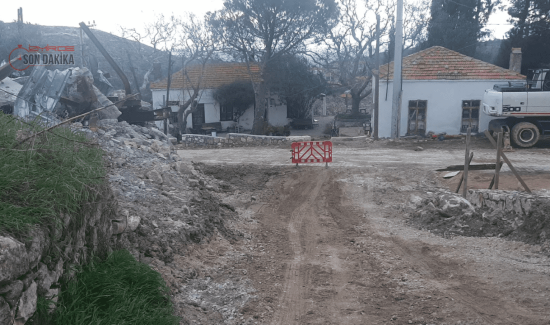 İzmir’in Karaburun ilçesine bağlı Bozköy sakinleri, belediyenin hizmetlerinin yetersiz olduğunu