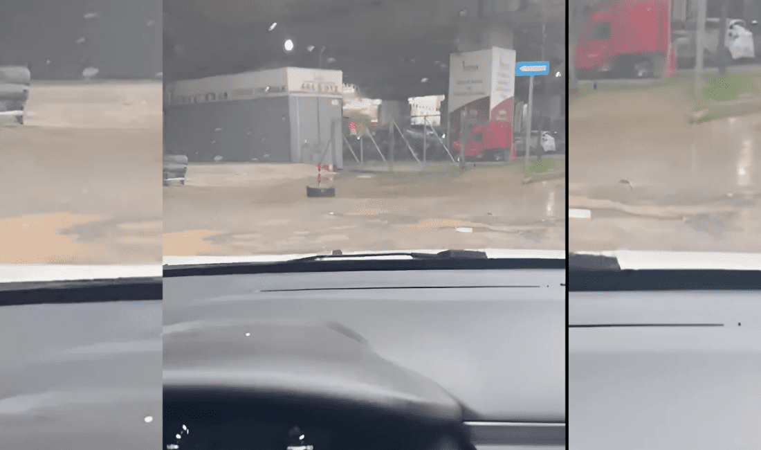 İzmir’in Bornova ilçesi Kazımdirik Mahallesi’nde yarım kalan yol çalışması, hem