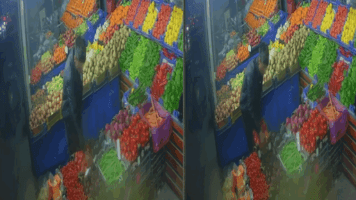 İzmir’in Buca ilçesinde meydana gelen ilginç hırsızlık olayı, güvenlik kameralarına