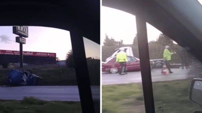 İzmir’de Gaziemir-Torbalı çevreyolunda, Sintaç Kavşağı’nın 1 km öncesinde meydana gelen