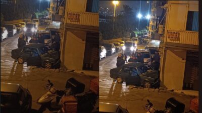 Vatan Mahallesi'nde hızla giriş yapan bir araç, direksiyon hakimiyetinin kaybolması