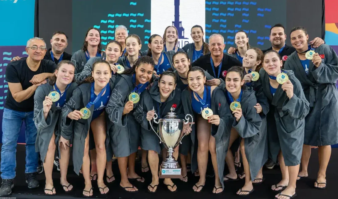 İzmir Büyükşehir Belediyesi Sutopu Kadın Takımı, Avrupa’daki başarısını bir kez