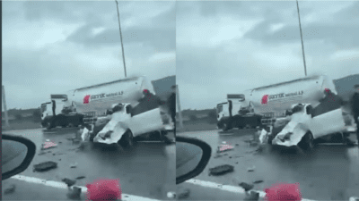 İzmir-İstanbul Otoyolu üzerinde feci trafik kazası meydana geldi. İddiaya göre,