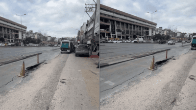 İzmir’in Karabağlar ilçesinde oluşan altyapı sorunları nedeniyle, bölge sakinleri mağdur