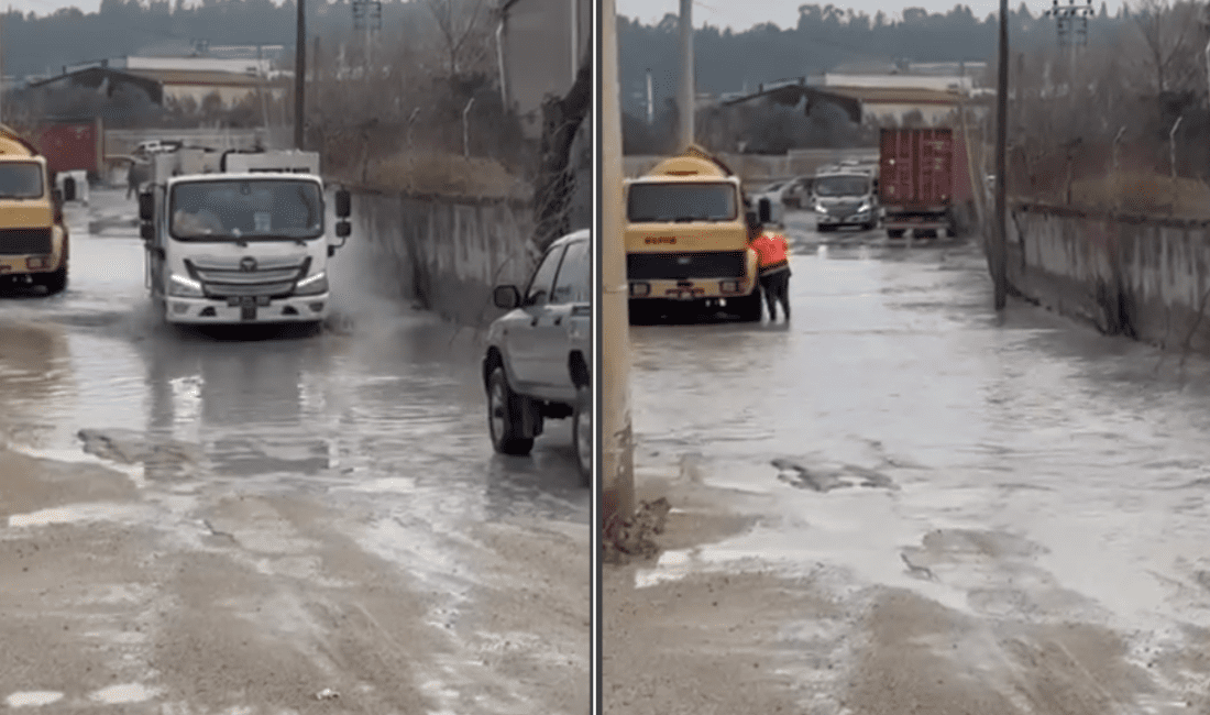 İzmir’in Menemen ilçesi Kasımpaşa Mahallesi’nde oluşan altyapı sorunları nedeniyle, mahalle