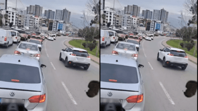 İzmir’in Konak ilçesi Yeşildere Caddesi üzerinde, Basmane yol ayrımında bazı