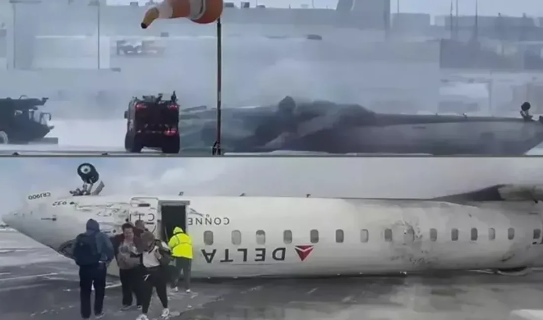 Kanada’da, 17 Şubat tarihinde Toronto Pearson Uluslararası Havalimanı’na iniş yapmaya