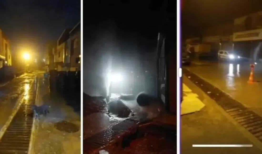 İzmir’in Karabağlar ilçesinde, Oto Rasim Rot Balans önünde ana hat