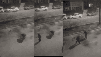 Uzun süredir bozuk yollar ve çukurlar, çevre sakinleri tarafından yapılıyor.