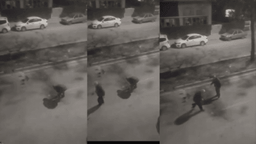 Uzun süredir bozuk yollar ve çukurlar, çevre sakinleri tarafından yapılıyor.