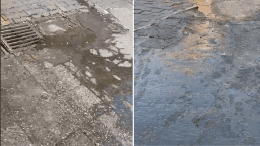 İzmir’in Konak ilçesi 1294. Sokak’ta esnaflar, 3 ay önce yapılan