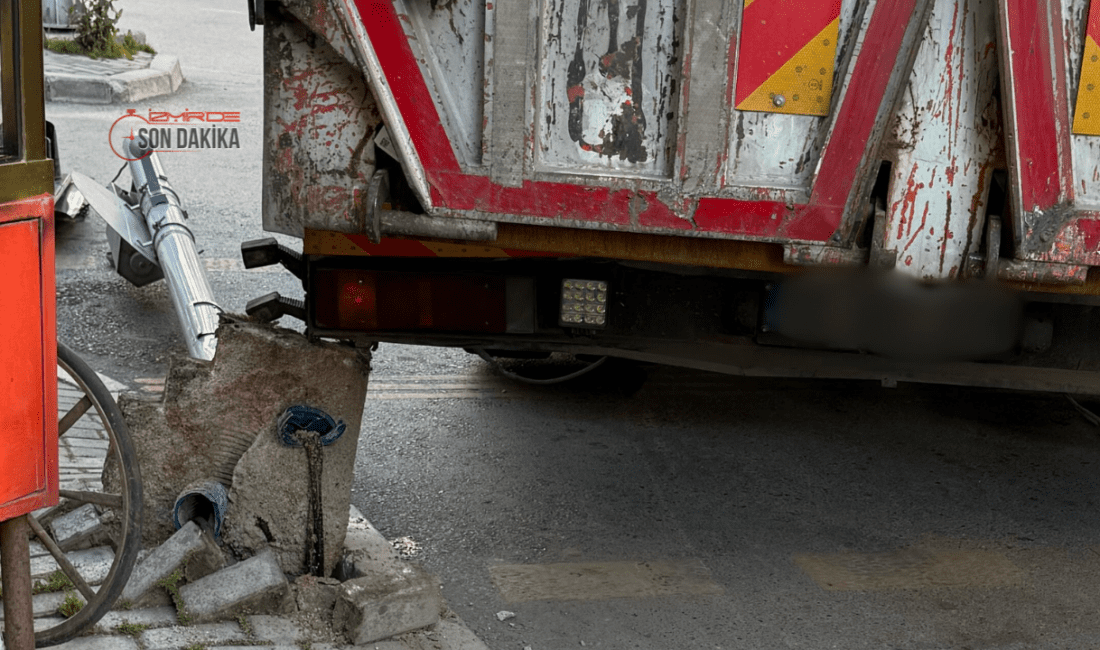 İzmir’in Konak ilçesi Alsancak 1434. Sokak’ta, dikkatsiz bir şekilde hareket