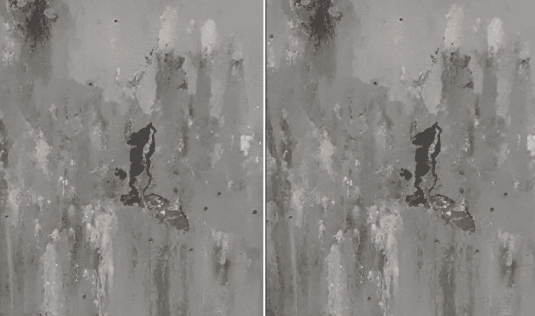 İzmir’in Balçova ilçesindeki metro istasyonundan şaşırtan bir manzara yaşandı. İstasyonun