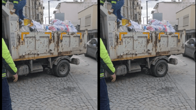 İzmir’in Konak ilçesinde, moloz alımı için belediyeye ödeme yaptığını belirten