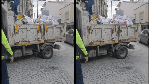 İzmir’in Konak ilçesinde, moloz alımı için belediyeye ödeme yaptığını belirten