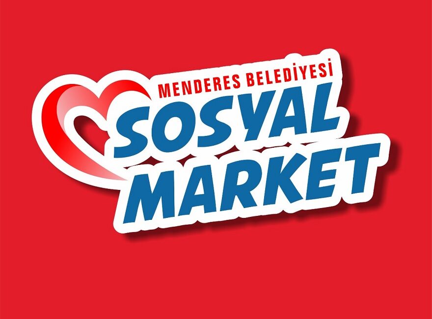 Sosyal Market Belediyeden, Logosu Vatandaştan Menderes Belediyesi, yeni hizmeti sosyal marketi hayata sokuyor. Hizmetin logosunu