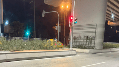 İzmir Otogar yönünde ilerleyen bir taksi sürücüsü, kuralları hiçe sayarak