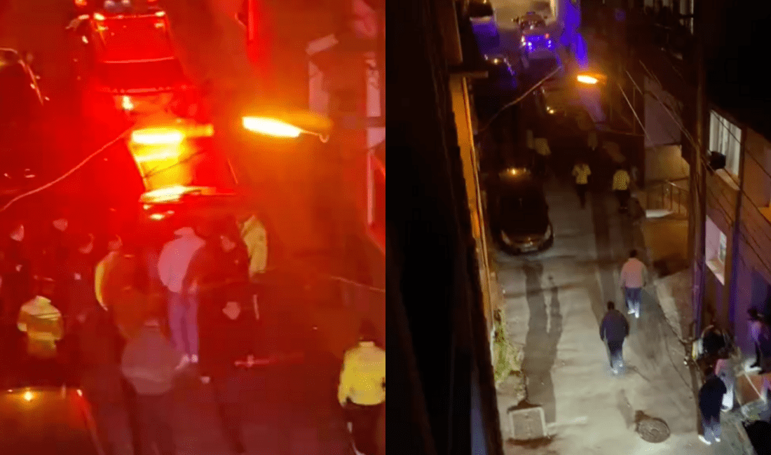 İzmir Park AVM karşısında meydana gelen olayda, bir taksici polis