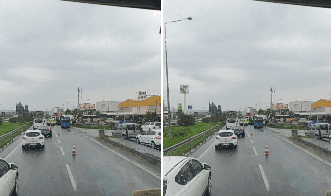 İzmir'in Menemen ilçesi Buruncuk Mahallesi'nde, meydana gelen trafik kazasında bir