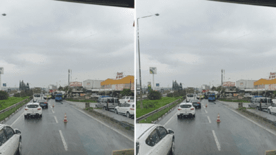 İzmir'in Menemen ilçesi Buruncuk Mahallesi'nde, meydana gelen trafik kazasında bir