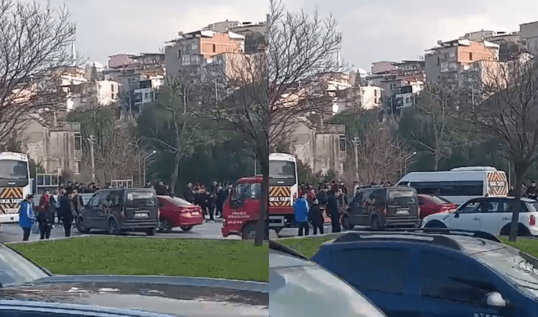 İzmir Yeşildere otoyolunda zincirleme bir kaza meydana geldi.