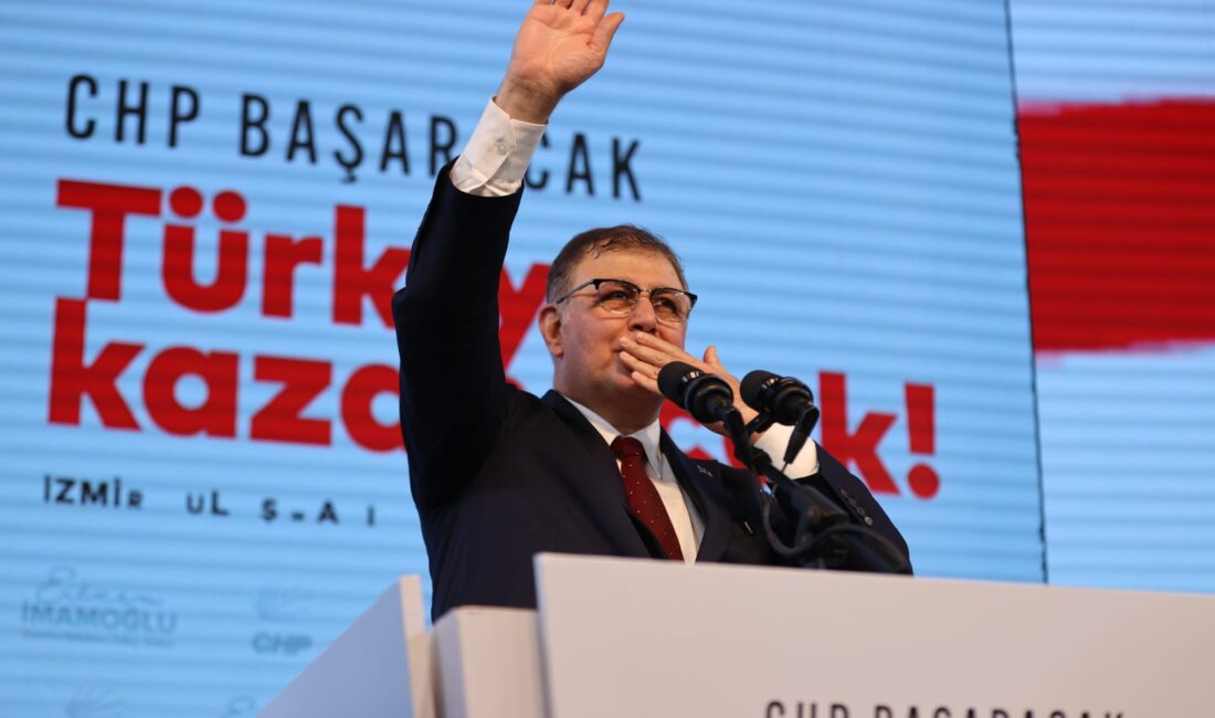 İzmir Büyükşehir Belediye Başkanı Dr. Cemil Tugay, CHP'nin Cumhurbaşkanı aday