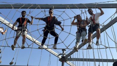İzmir Büyükşehir Belediyesi, Bornova'da bulunan Macera Park'ta "Gençlik Parkuru" günlerini