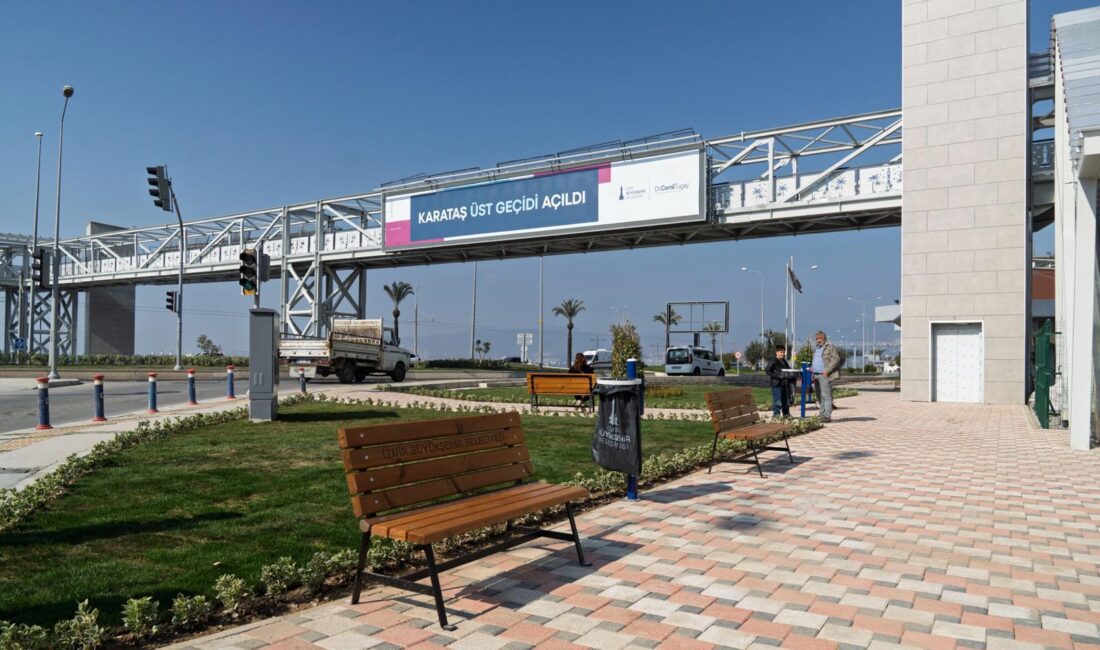 İzmir Büyükşehir Belediyesi, Mustafa Kemal Sahil Bulvarı’nda yaya ve araç