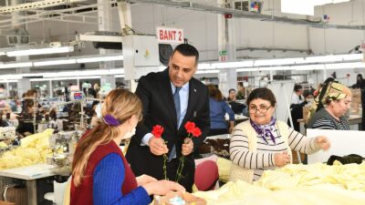 Başkan Yıldız, Atatürk Organize Sanayi Bölgesi’nde üç ayrı fabrikayı ziyaret