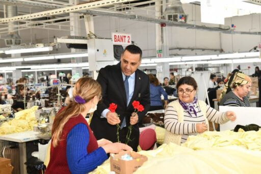 Başkan Yıldız, Atatürk Organize Sanayi Bölgesi’nde üç ayrı fabrikayı ziyaret